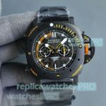 Best Quality Panerai PAM01325 Navy Seals Limited Editon Watch Black and Yellow 47mm